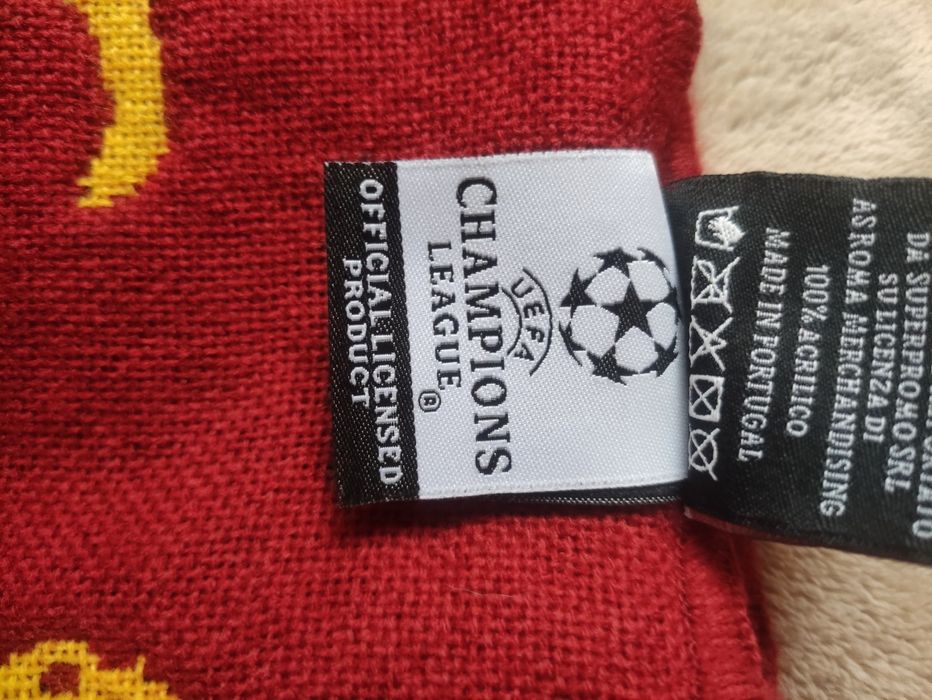 Шал на Ливърпул оранжево червено