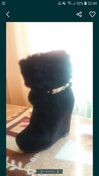 Обувь разная на платформе  35р