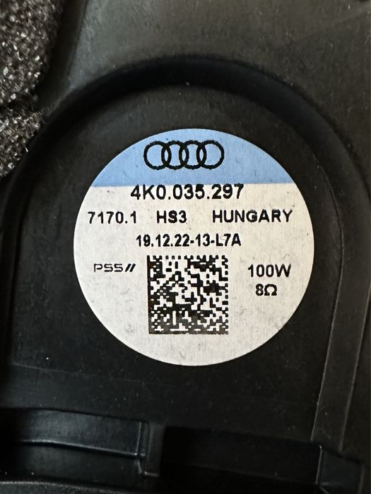 Sistem Bang Olufsen Audi A6 C8, A7 4K