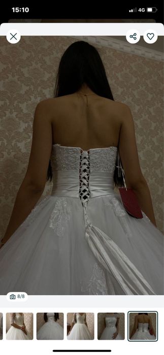 Свадебное платье новое