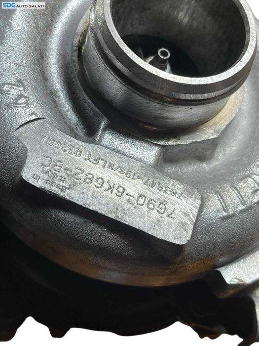 Turbo Turbina Turbosuflanta FARA Actuator Ford Focus 2 1.8 TDCI KKDA Q7DA QQDA QQDB 2004 - 2010 Cod 7G9Q-6K682-BD 4M5Q-6K682-AG [B3862]