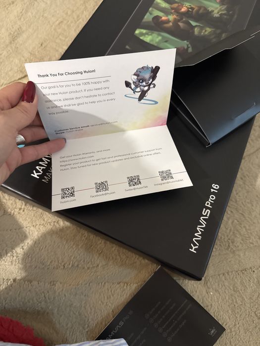 Tableta Huion Kamvas 16 Pro