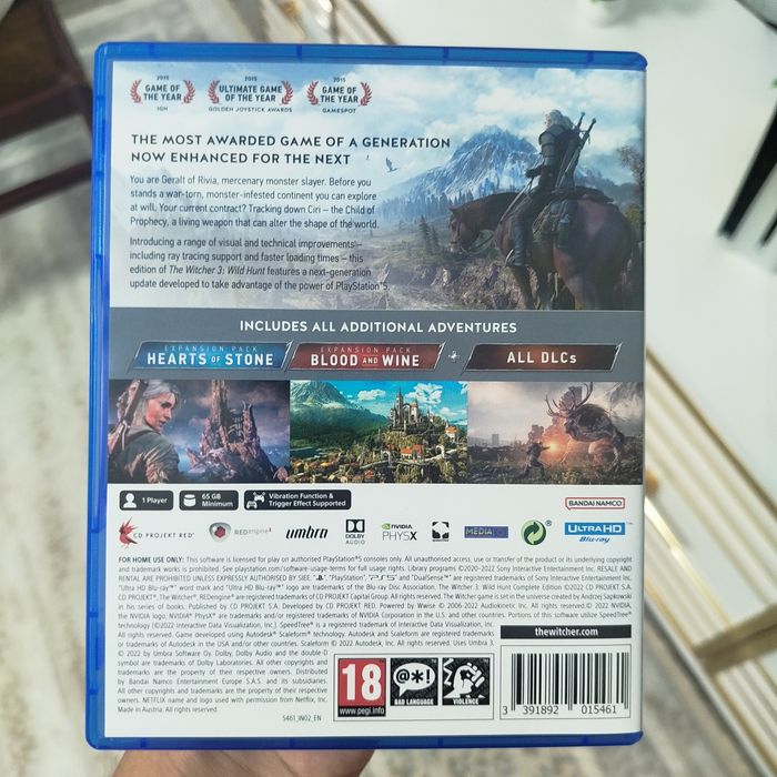 The Witcher 3: Wild Hunt Complete Edition PS5 | Оригинальный диск