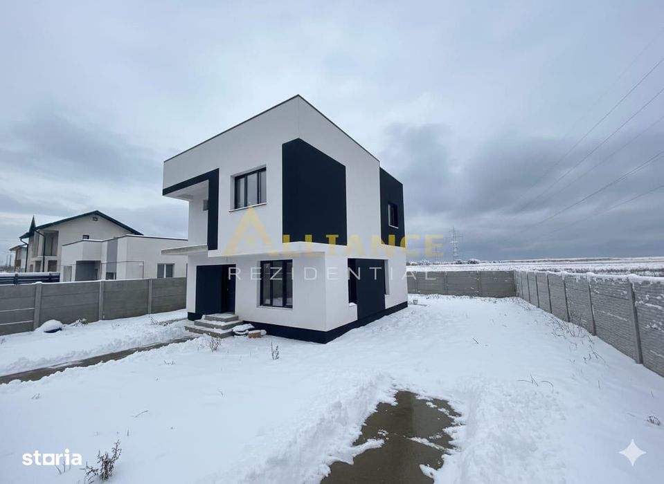 Vila individuala cu 4 camere 3 bai teren 350mp