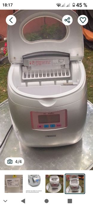 Vând mașina de făcut gheață