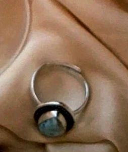 Inel argint 925 Larimar natural