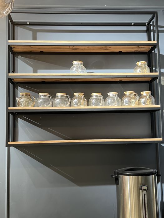 Стеллаж, настенные полки, лофт шкаф