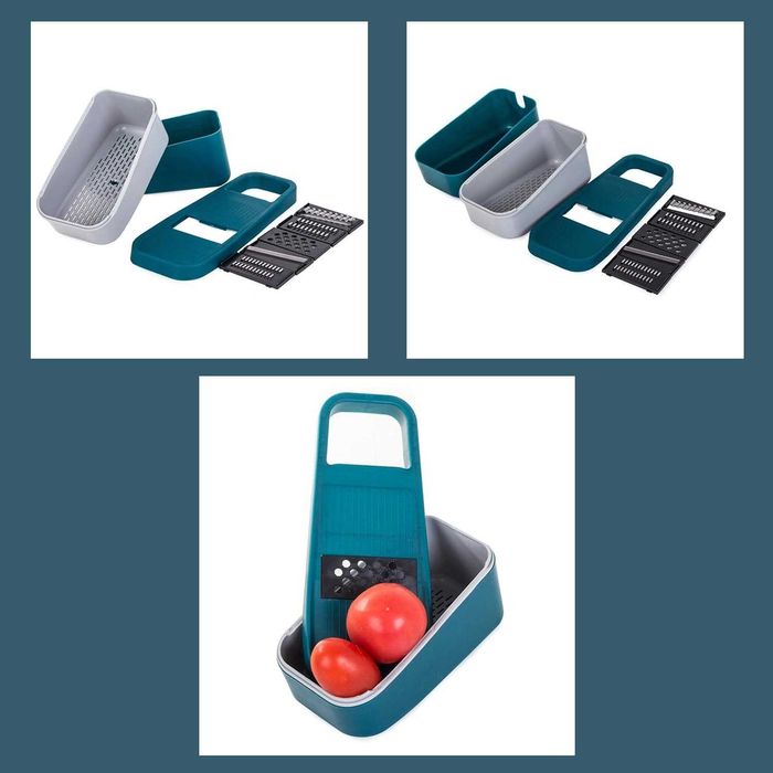 Razatoare multifunctionala cu 5 cutite interschimbabile din inox