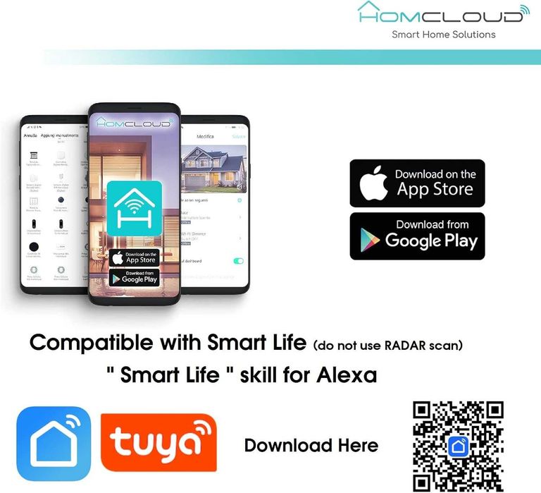 Termostat smart Wifi pentru centrala/boiler cu Alexa și Google, Funcție Programabilă Calitate inalta, Italia