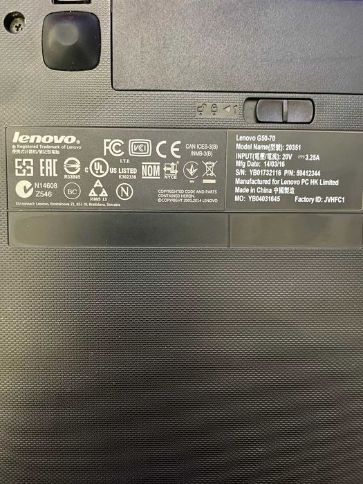 Laptop Lenovo defect, mouse, cooler si incarcator