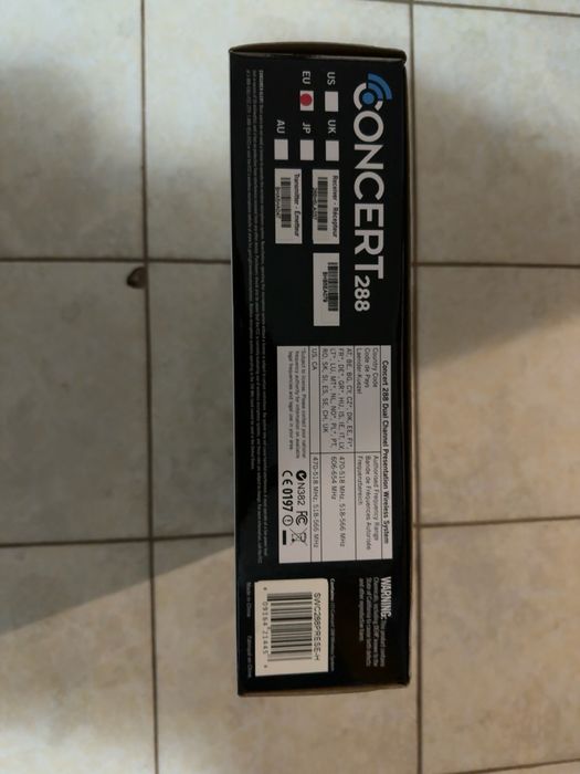 Samson Concert 288 Presentation Wireless Dual Headset Lavaliera UHF Profesional Nou Sigilat 2 bodypack-uri 2 microfoane headset HS5 2 lavaliere LM5