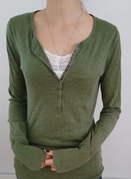 2000s henley блуза