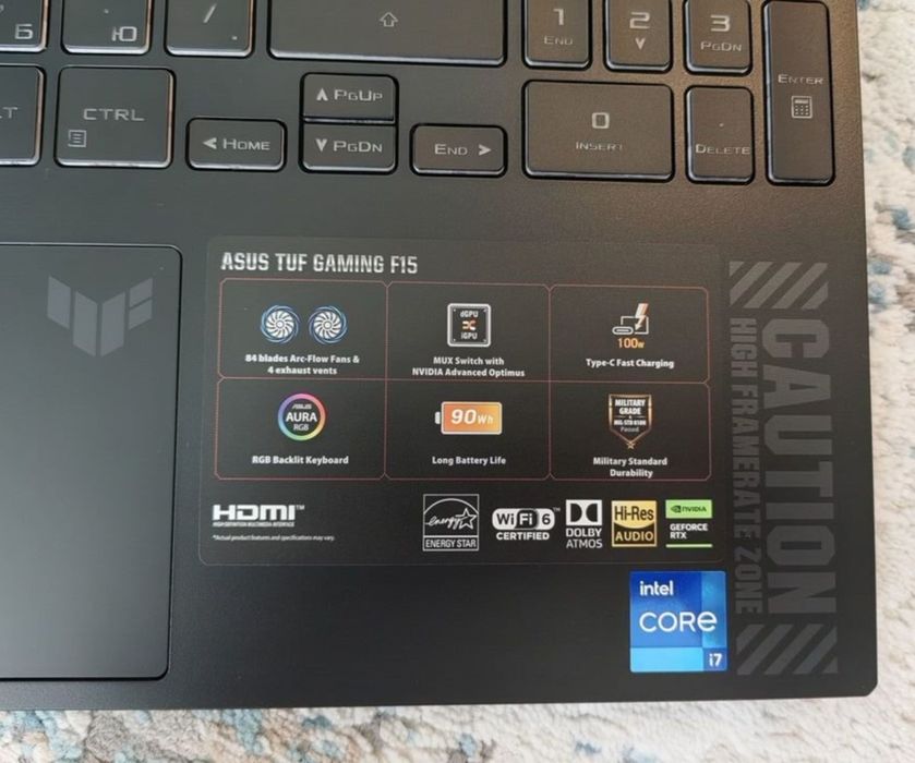 Asus TUF Gaming F15 (FX507)
