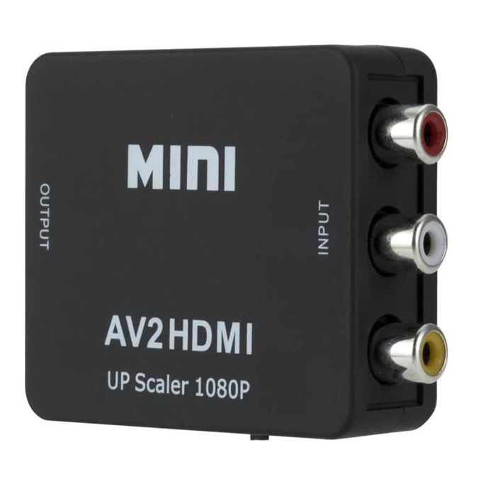 RCA AV (чинчове) към HDMI конвертор 1080P AV2HDMI NTSC PAL адаптер