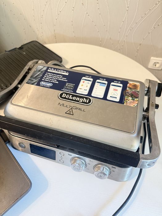Грильница, вафельница Delonghi 3в1