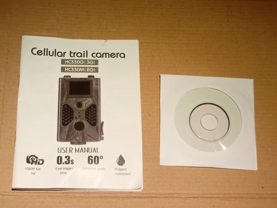 Видеокамера Ловна Външно наблюдение SIM карта нощно виждане камуфлаж