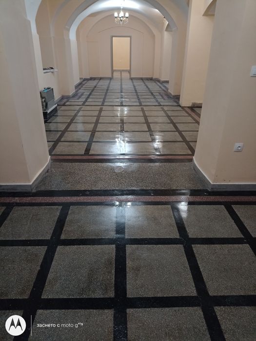 Полиране на мрамор