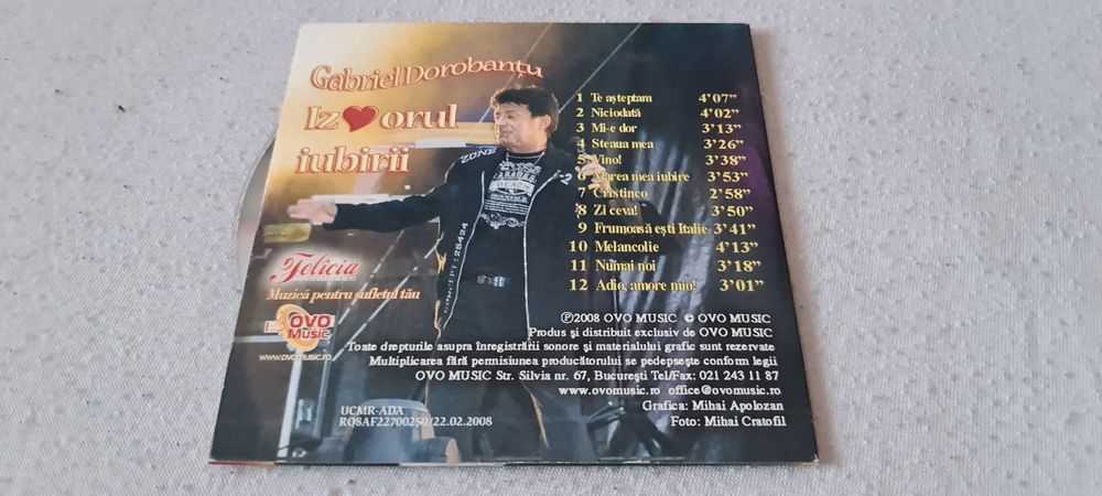 Vand Cd Manele, Romaneasca