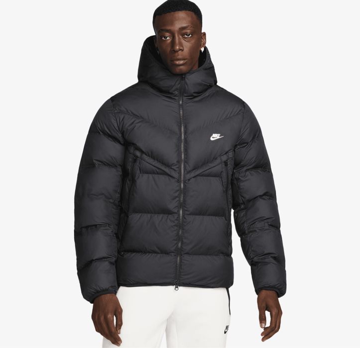 Nike puffer M с качулка