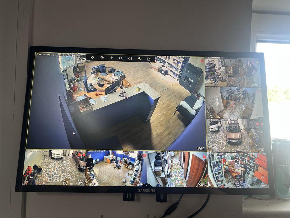 Установка Камер Видеонаблюдения