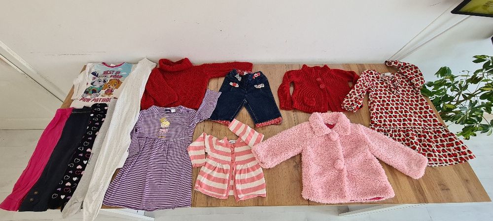 Лот 18-24 месеца момиче есен зима