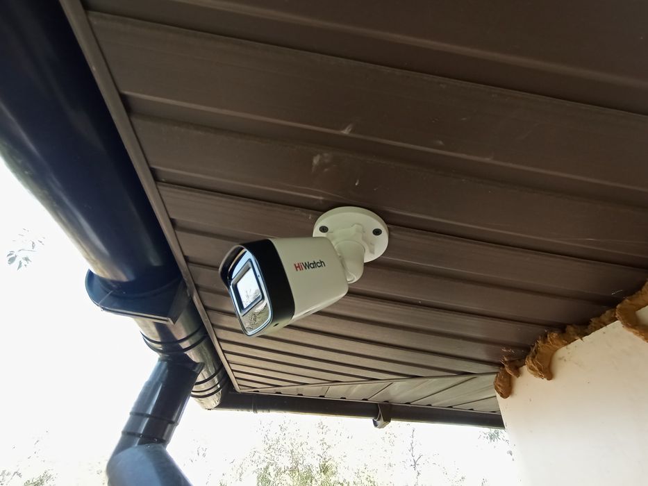 Установка камер видеонаблюдения