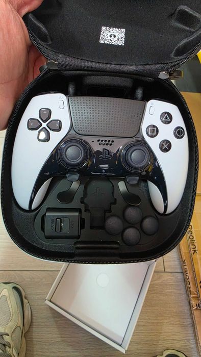 Controller wireless Sony DualSense Edge pentru PlayStation 5 (PS5), White