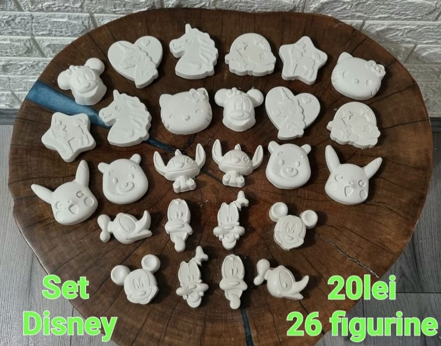 Figurine din ipsos pentru pictat