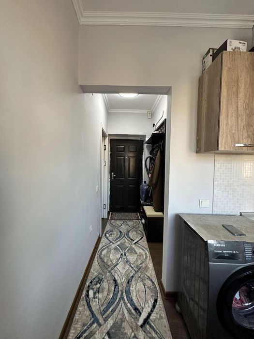 27 мкр хамме условия менен  1 комнаталы квартира сатылады