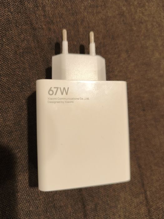 Оригинално зарядно с кабел Xiaomi  67W
