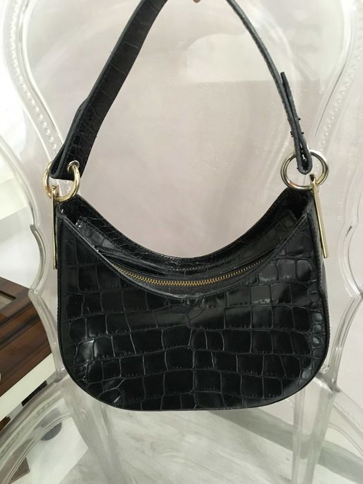 & Other Stories мини чанта естествена кожа