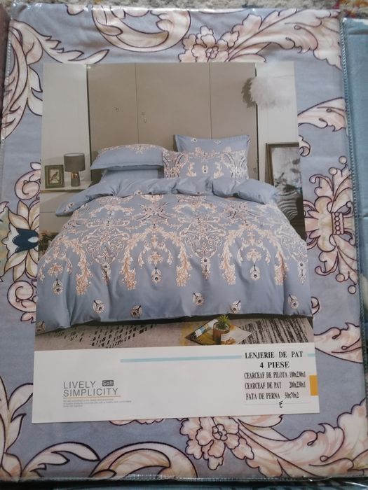 OFERTA Lenjerie de pat 4 piese