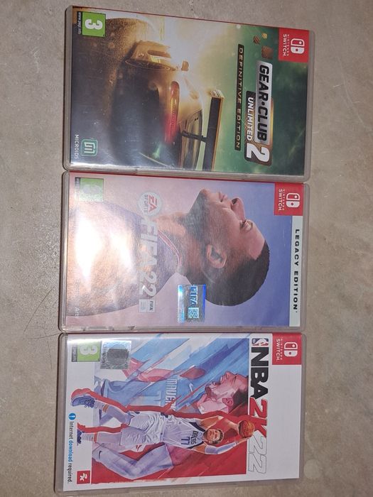 Продавам 11 игри за Nintendo Switch