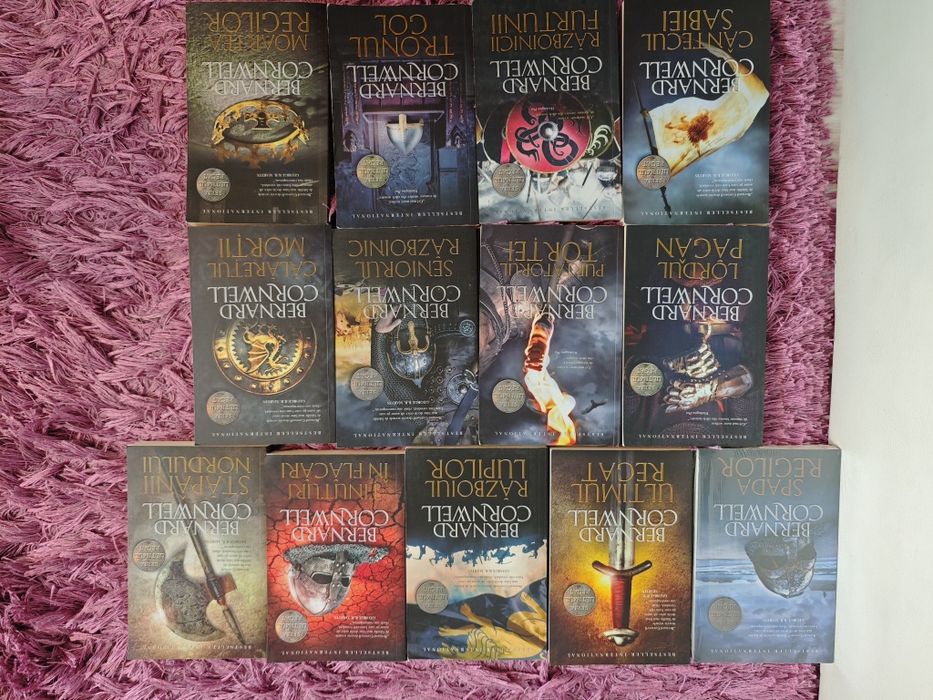 Seria Ultimul Regat, Cornwell, Complet, 13 vol, Stare  Buna