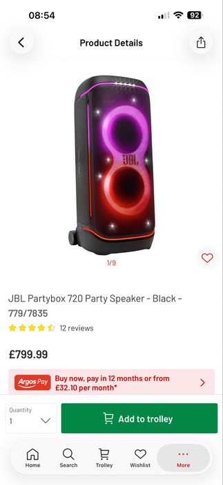 Urgent boxa noua nedesfacuta JBL party 720