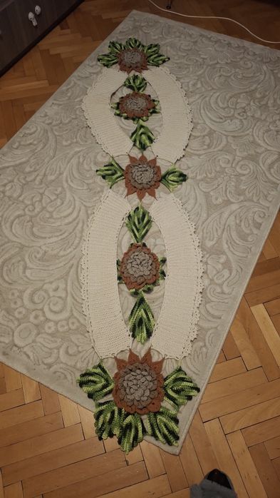 Mileu de masa făcut manual