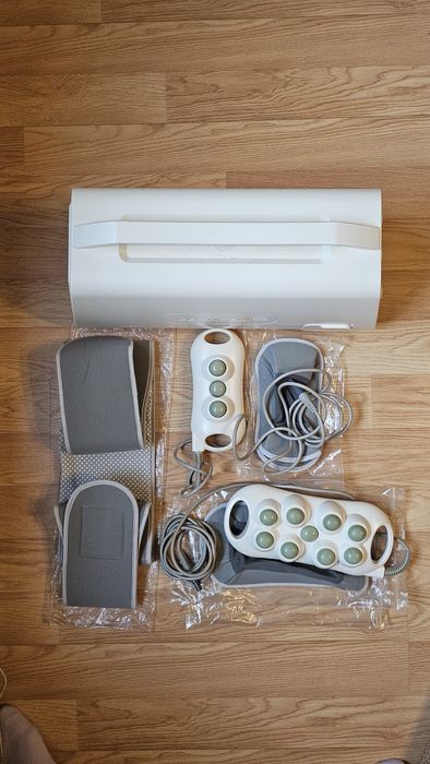 Aparat masaj spate / lombar cu încălzire – Ceragem + centură Ceratronic Magic Belt/ set complet