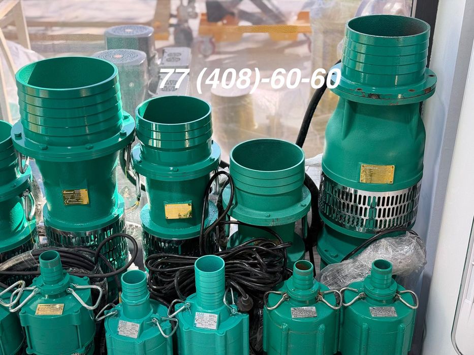 Погружной дренажный глубинный насос QY 250-7/7,5кВт 200лик 323м3/час