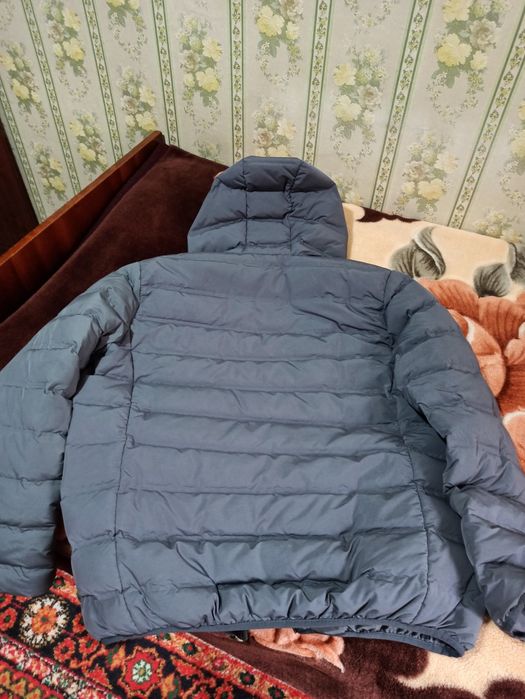 Пуховик мужской оригинал цвет серый размер 50_52