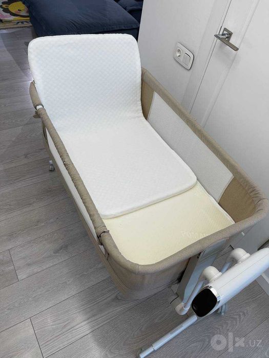 Продам Умная колыбель "Luxmom SG506G" + ортопедический матрас "Baby"