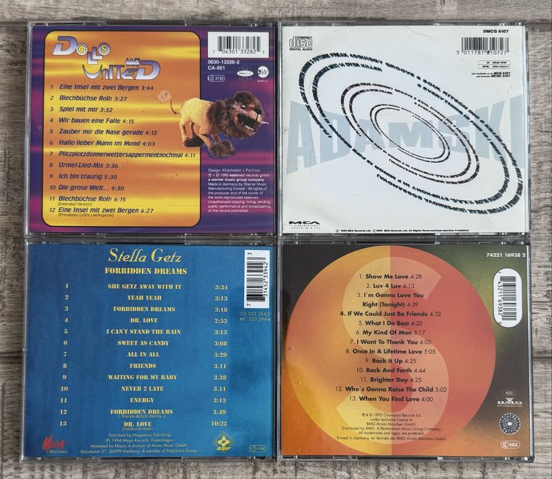 Pachet 14 Eurodance- Dolls United/Sash!/Dario G/Melodie MC/Stella Getz