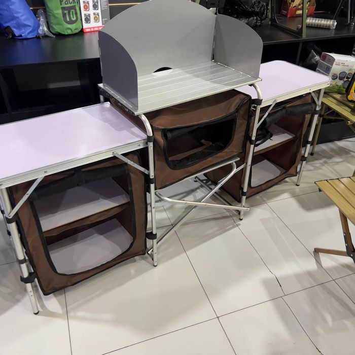 Походный кухня складной шкаф стол оптом