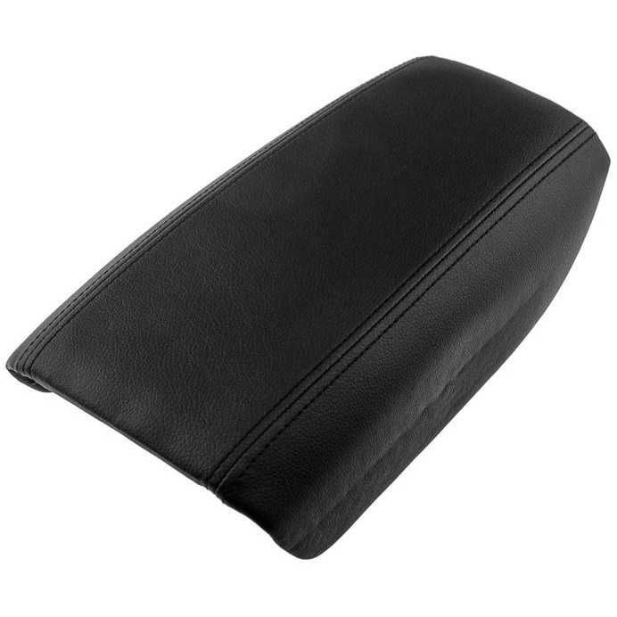 Capac pentru cotiera Volvo S80 1 (1998-2008), negru, piele ecologica