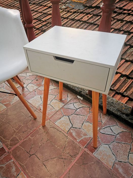 Set balcon terasa bucatarie masuta de cafea cu sertar si scaun