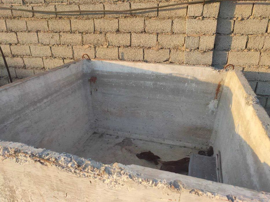 бассейн , емкость железобетонная