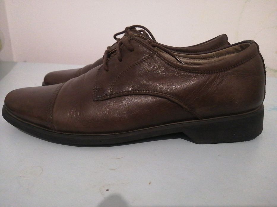 Кожаные ботинки унисекс