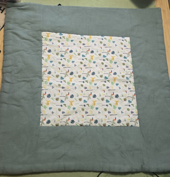 Бебешко килимче за игра 140х140 см Oeko-Tex Памук Като ново
