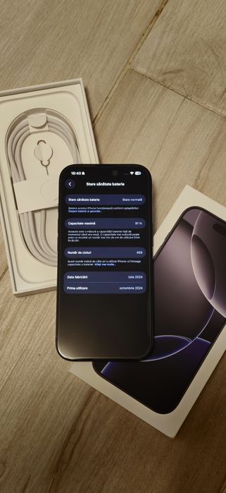 Vand iphone 16 pro 256gb