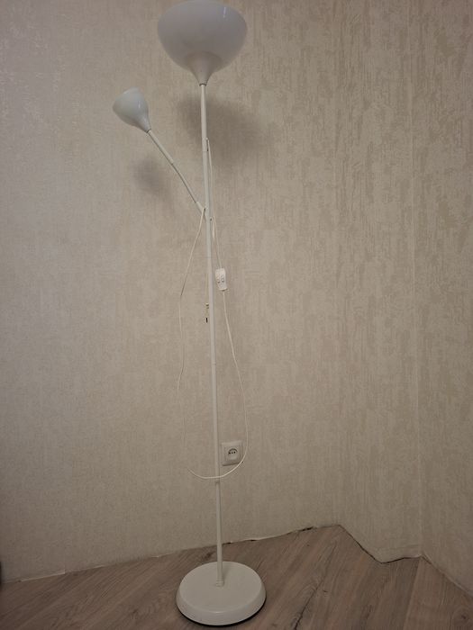 Бра напольный белый