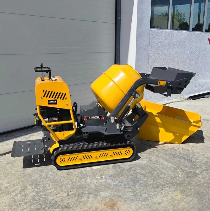 Betoniera pe senile/Dumper Lubeck B-150 -  Nou - Garantie 2 Ani